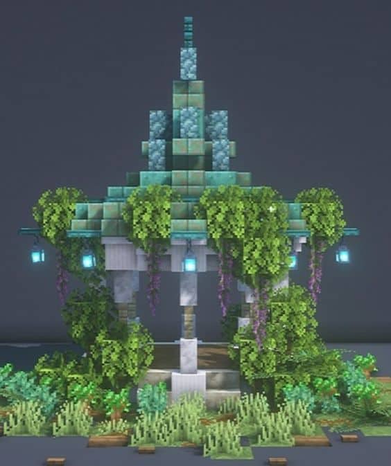 Floating Crystal Fountain