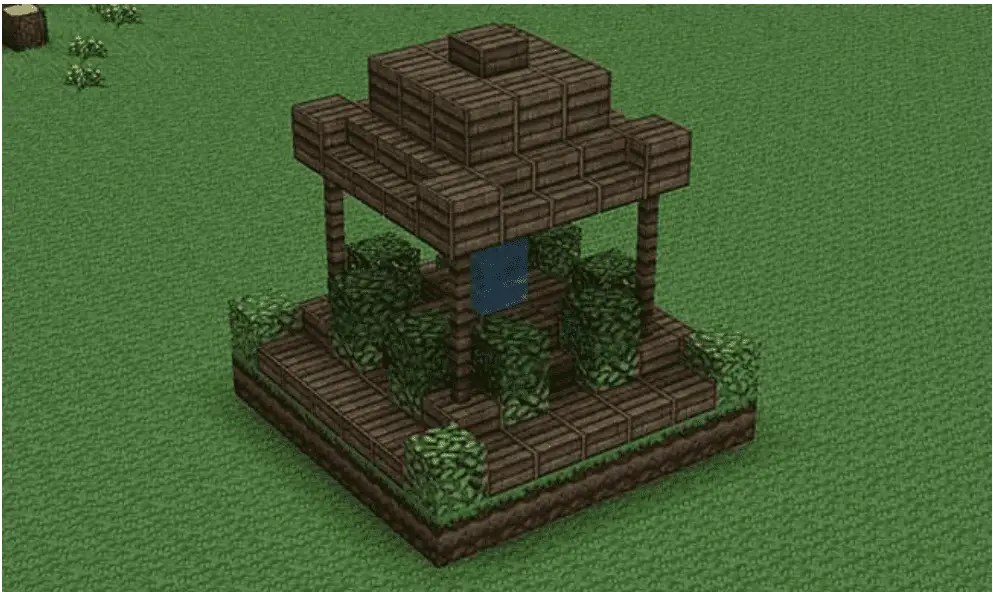 Simple Wooden Fountain