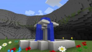 Single Pillar Quartz Fountain