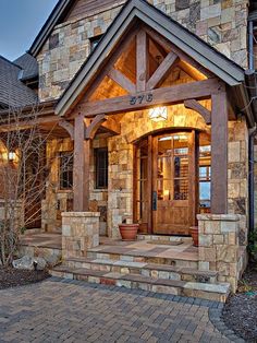 Modern Summer Home Stone Design