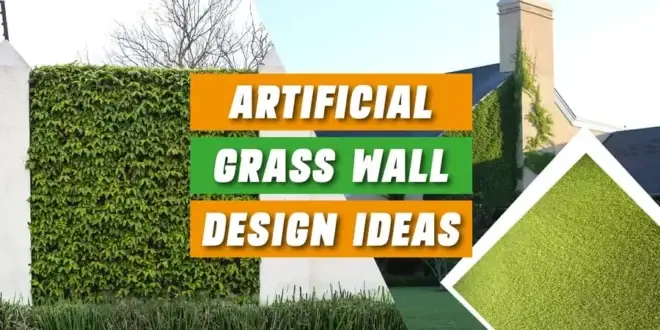 Top 30 Artificial Grass Wall Design Ideas: Modern Decor