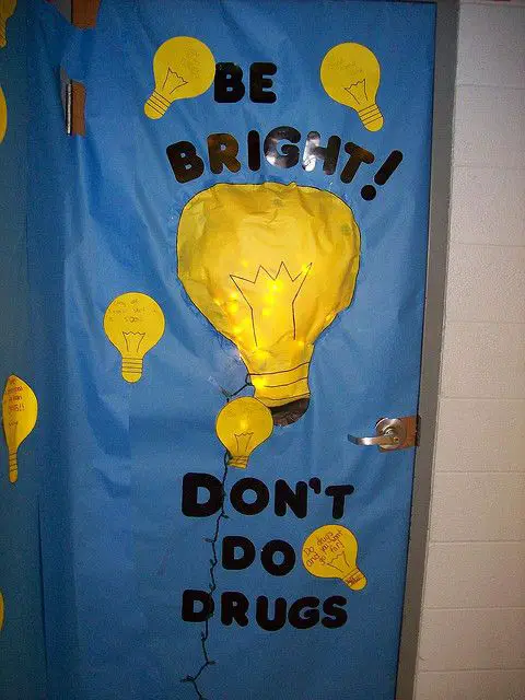 Be Bright Do not Do Drugs Poster