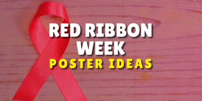 Red Ribbon Week Poster Ideas