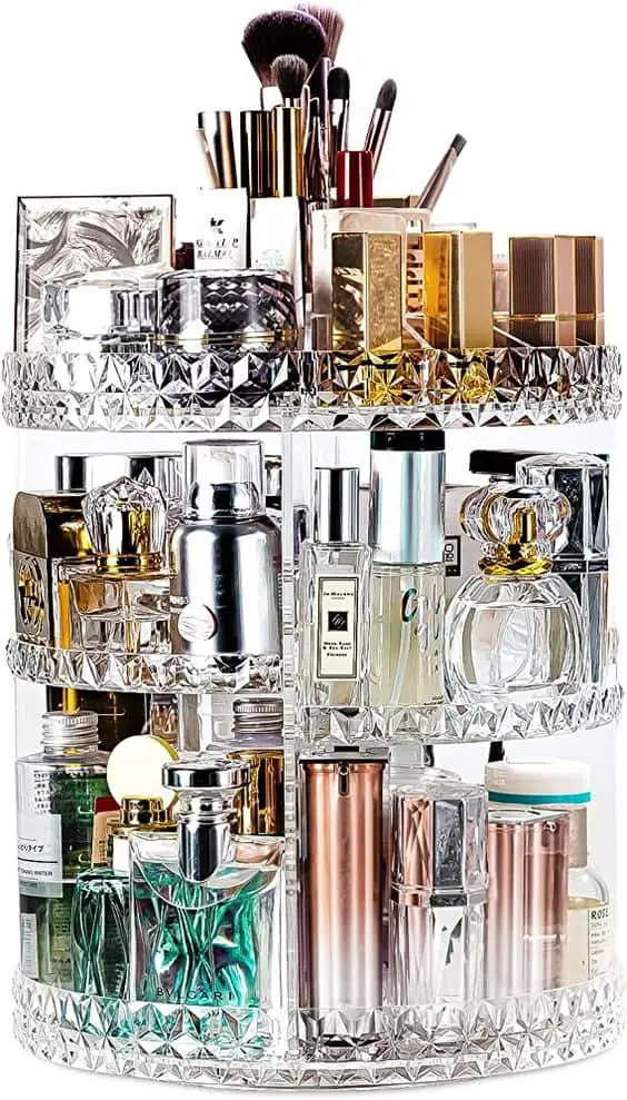 Rotating Perfume Organizer