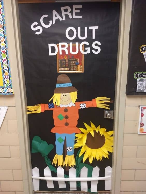 Scare Away Drugs Poster