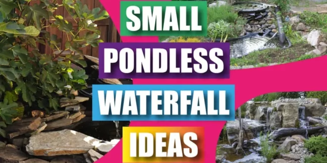 Small Pondless Waterfall Ideas