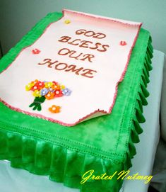 Blessing House Warming Cake