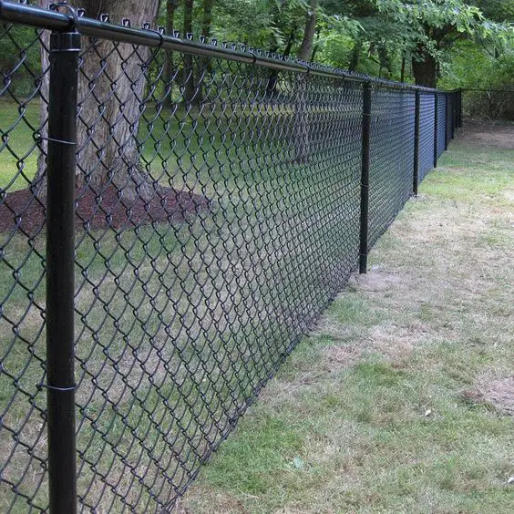 Chain link fencing 