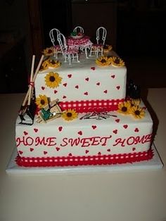 Dining Décor House Home Sweet Home Cake 