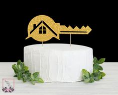 Inspired House and Key Design Cake 