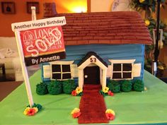 Newly Sold Realtor House Warming Cake 
