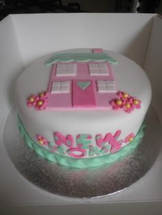 Simple Traditional New Home Cake 