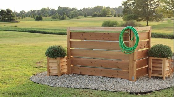 Use Trellises to Hide the Propane Tank from View