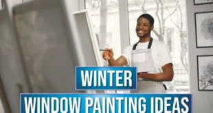 Winter Window Painting Ideas